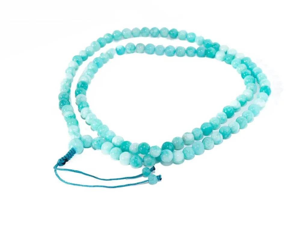 mala de amazonita vivirnepal.com